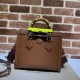 Fake Gucci Diana small tote bag 702721 Brown Replica