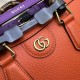 Replica Gucci Diana small tote bag 702721 Orange Replica Gucci Diana small tote bag 702721 Orange
