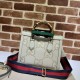 Fake Gucci Diana small tote bag 702721 White Replica