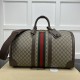 Replica Gucci Jumbo GG large duffle bag 724612 Brown 52cm