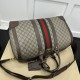 Fake Gucci Jumbo GG small duffle bag 724642 Brown 44cm Replica Fake Gucci Jumbo GG small duffle bag 724642 Brown 44cm Replica