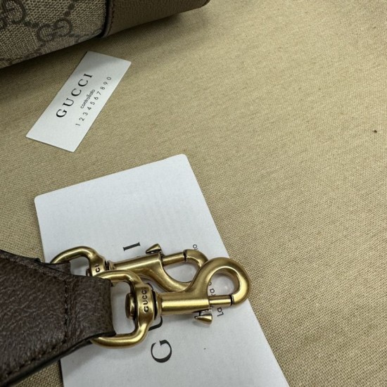 Fake Gucci Jumbo GG small duffle bag 724642 Brown 44cm Replica Fake Gucci Jumbo GG small duffle bag 724642 Brown 44cm Replica