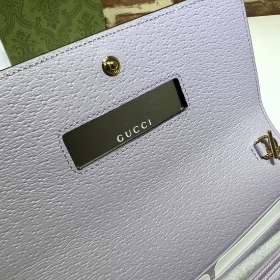 Replica Gucci Ophidia jumbo GG continental wallet 726497 Purple