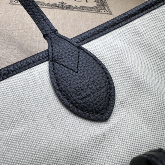Replica Gucci Jumbo GG Large Tote Bag 726755 Black Replica Gucci Jumbo GG Large Tote Bag 726755 Black