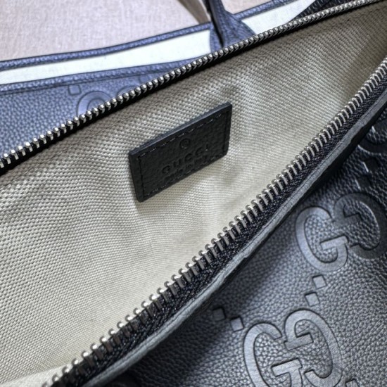 Replica Gucci Jumbo GG Large Tote Bag 726755 Black Replica Gucci Jumbo GG Large Tote Bag 726755 Black