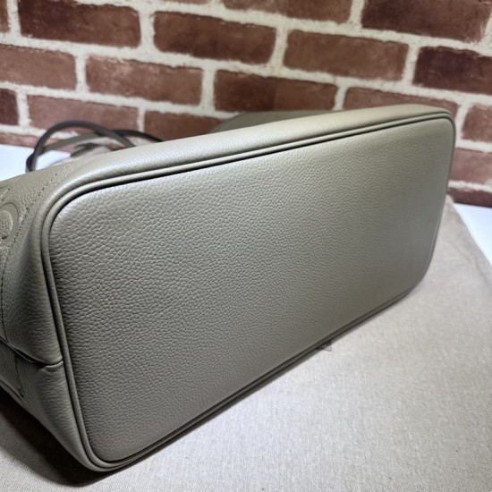 Replica Gucci Jumbo GG Large Tote Bag 726755 Gray Replica Gucci Jumbo GG Large Tote Bag 726755 Gray