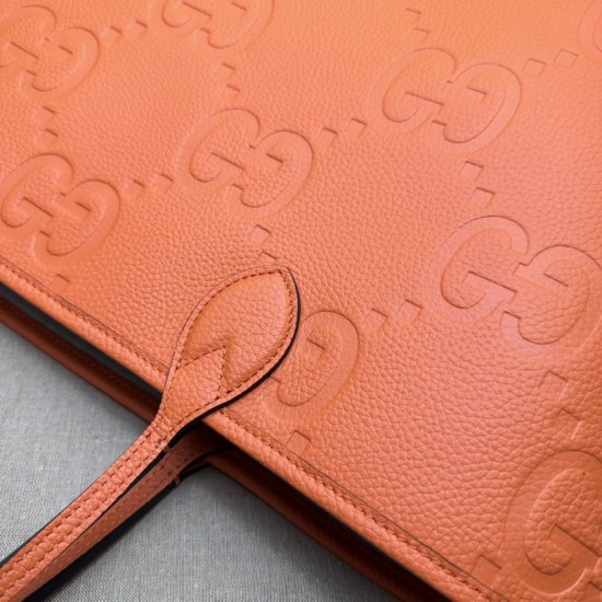 Fake Gucci Jumbo GG Large Tote Bag 726755 Orange Replica Replica Gucci Jumbo GG Large Tote Bag 726755 Orange