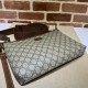 Replica Gucci Messenger bag with Interlocking G ‎726833 Brown
