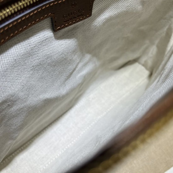Replica Gucci Messenger bag with Interlocking G ‎726833 Brown