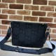 Replica Gucci Jumbo GG medium messenger bag 739668 Black Replica Gucci Jumbo GG medium messenger bag 739668 Black