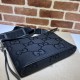 Replica Gucci Jumbo GG medium messenger bag 739668 Black Replica Gucci Jumbo GG medium messenger bag 739668 Black