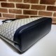 Replica Gucci Ophidia medium tote bag 739730 GG Supreme canvas Black Replica Gucci Ophidia medium tote bag 739730 GG Supreme canvas Black