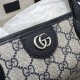 Replica Gucci Ophidia medium tote bag 739730 GG Supreme canvas Black Replica Gucci Ophidia medium tote bag 739730 GG Supreme canvas Black