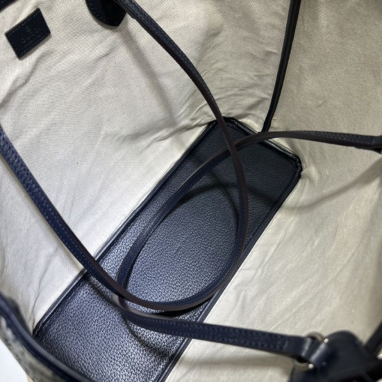 Replica Gucci Ophidia medium tote bag 739730 GG Supreme canvas Black Replica Gucci Ophidia medium tote bag 739730 GG Supreme canvas Black