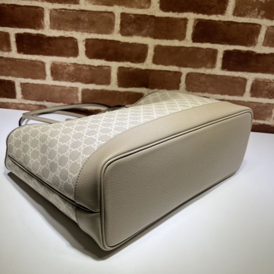Fake Gucci Ophidia medium tote bag 739730 GG Supreme canvas Beige Replica Fake Gucci Ophidia medium tote bag 739730 GG Supreme canvas Beige Replica