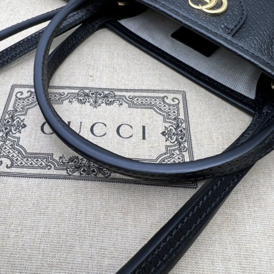 Fake Gucci Ophidia medium tote bag 739730 Black Replica Fake Gucci Ophidia medium tote bag 739730 Black Replica