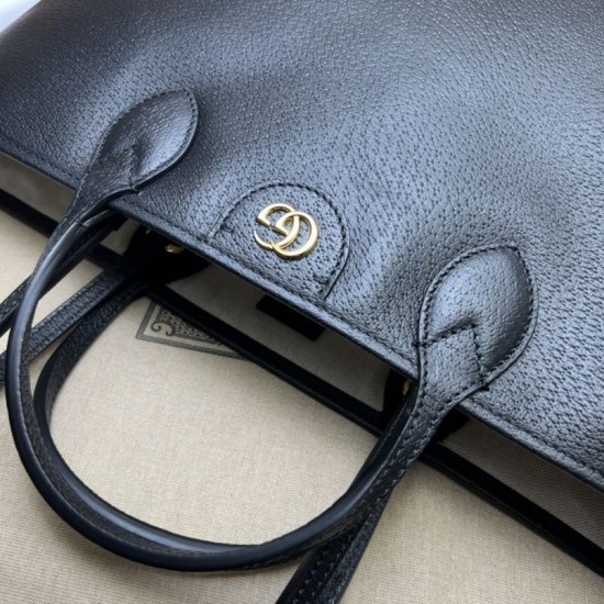 Fake Gucci Ophidia medium tote bag 739730 Black Replica Fake Gucci Ophidia medium tote bag 739730 Black Replica