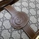 Replica Gucci GG messenger bag with Interlocking G 745679 Brown Fake Gucci GG messenger bag with Interlocking G 745679 Brown Replica