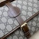 Replica Gucci GG messenger bag with Interlocking G 745679 Brown Fake Gucci GG messenger bag with Interlocking G 745679 Brown Replica