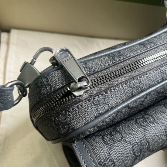 Fake Gucci Ophidia GG Mini Bag 746308 Gray Replica
