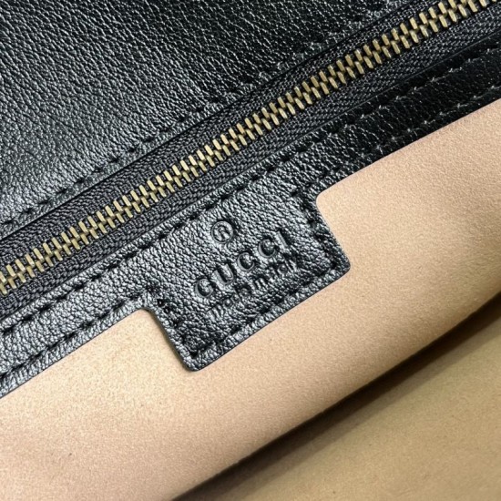 Fake Gucci Diana Medium Tote Bag 750394 Black Replica