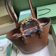 Fake Gucci Diana Medium Tote Bag 750394 Brown Replica
