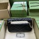 Replica Gucci GG Marmont Mini Card Case Chain Wallet 751526 Black