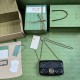 Replica Gucci GG Marmont Mini Card Case Chain Wallet 751526 Black