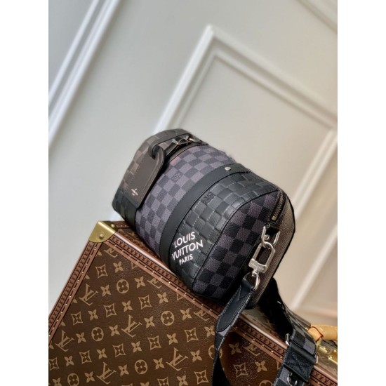 Replica Louis Vuitton City Keepall Bag N40452 Damier Infini Replica Louis Vuitton City Keepall Bag N40452 Damier Infini