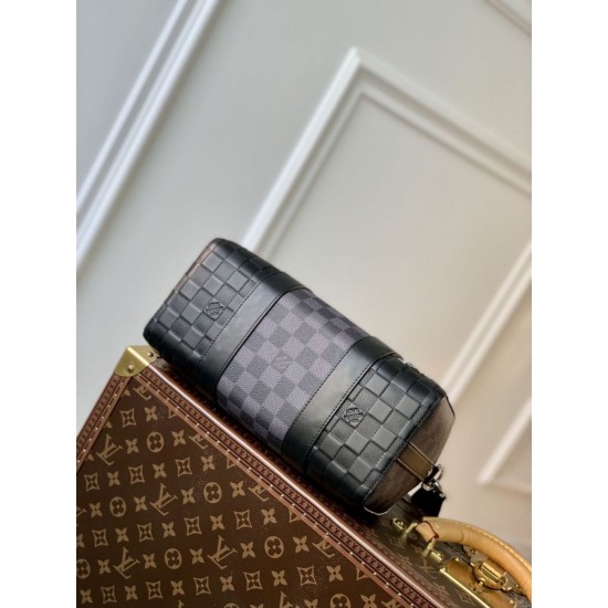 Replica Louis Vuitton City Keepall Bag N40452 Damier Infini Replica Louis Vuitton City Keepall Bag N40452 Damier Infini