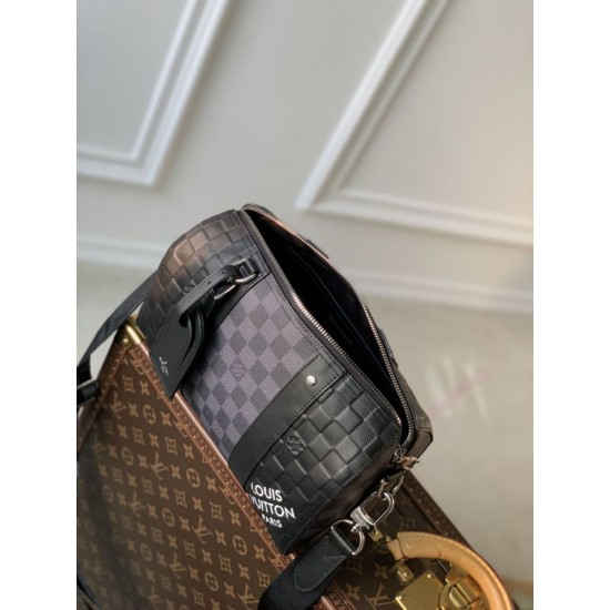 Replica Louis Vuitton City Keepall Bag N40452 Damier Infini Replica Louis Vuitton City Keepall Bag N40452 Damier Infini