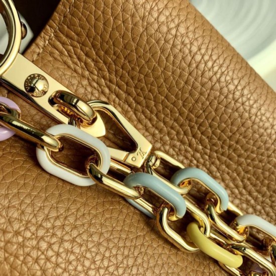 Replica Louis Vuitton Capucines Mini Bag M21798 Brown