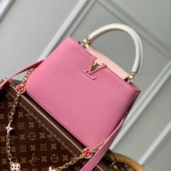 Replica Louis Vuitton Capucines Mini Bag M22375 Pink