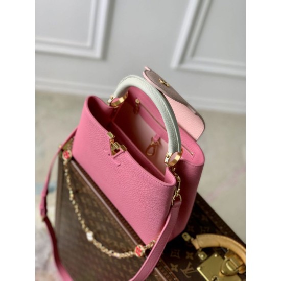Replica Louis Vuitton Capucines Mini Bag M22375 Pink
