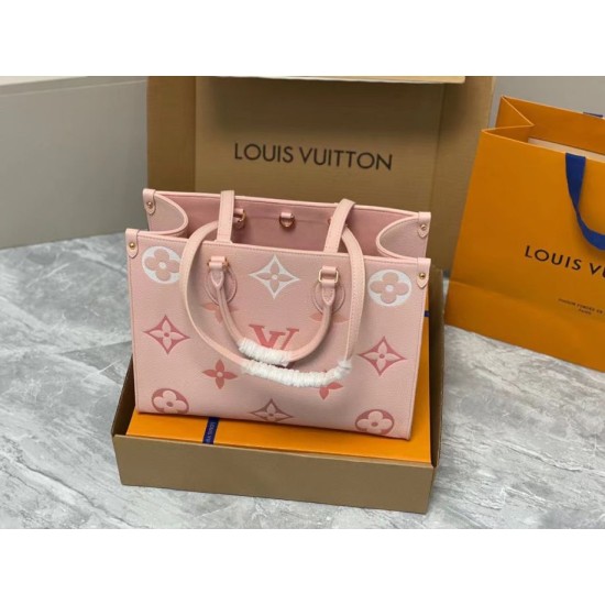 Fake Louis Vuitton OnTheGo MM Bag M46542 Monogram Empreinte Replica Replica Louis Vuitton OnTheGo MM Bag M46542 Monogram Empreinte