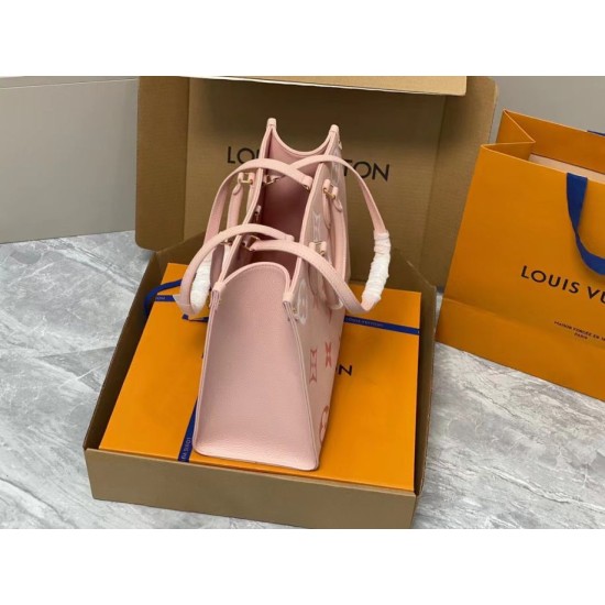 Fake Louis Vuitton OnTheGo MM Bag M46542 Monogram Empreinte Replica Replica Louis Vuitton OnTheGo MM Bag M46542 Monogram Empreinte