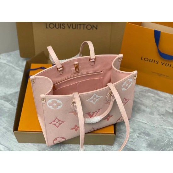 Fake Louis Vuitton OnTheGo MM Bag M46542 Monogram Empreinte Replica Replica Louis Vuitton OnTheGo MM Bag M46542 Monogram Empreinte