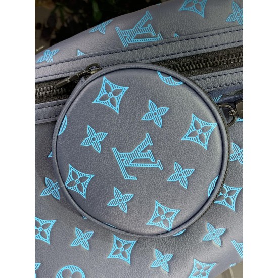 Replica Louis Vuitton Duo Slingbag G65 Men Bags M46562 Blue