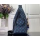 Replica Louis Vuitton Duo Slingbag G65 Men Bags M46562 Blue