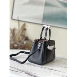 Fake Louis Vuitton Marelle Tote BB Bag M59952 M59954 Black Replica Replica Louis Vuitton Marelle Tote BB Bag M59952 M59954 Black