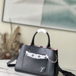 Replica Louis Vuitton Marelle Tote BB Bag M59952 M59954 Black
