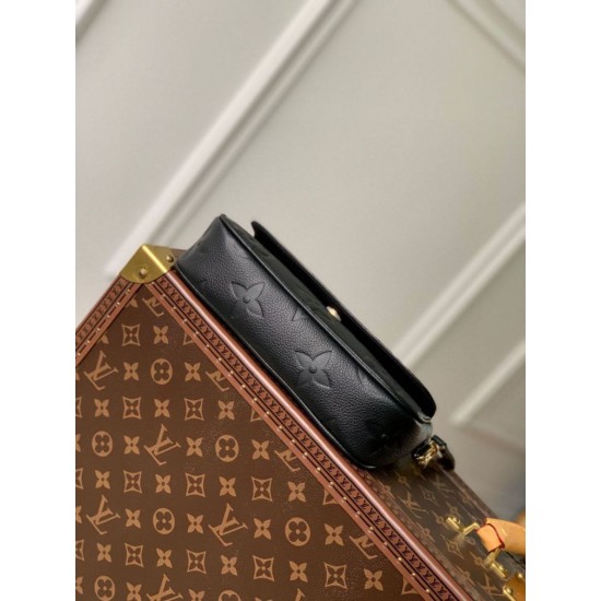 Replica Louis Vuitton Wallet On Chain Ivy Monogram Empreinte M82210 Black Fake Louis Vuitton Wallet On Chain Ivy Monogram Empreinte M82210 Black Replica