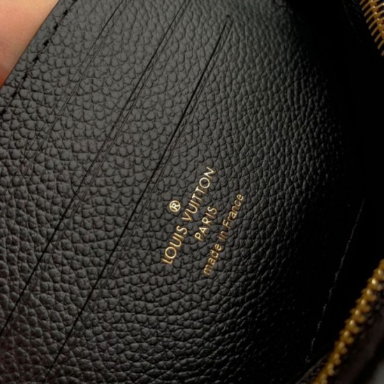 Replica Louis Vuitton Wallet On Chain Ivy Monogram Empreinte M82210 Black Fake Louis Vuitton Wallet On Chain Ivy Monogram Empreinte M82210 Black Replica