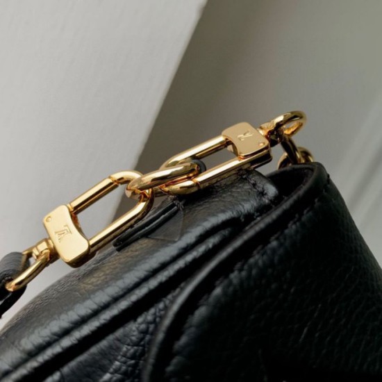 Replica Louis Vuitton Wallet On Chain Ivy Monogram Empreinte M82210 Black Fake Louis Vuitton Wallet On Chain Ivy Monogram Empreinte M82210 Black Replica