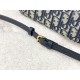 Replica Christian Dior Caro Box Bag with Chain Dior Oblique Jacquard Blue Replica Christian Dior Caro Box Bag with Chain Dior Oblique Jacquard Blue