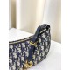 Replica Christian Dior CD Lounge Bag Dior Oblique Jacquard Blue