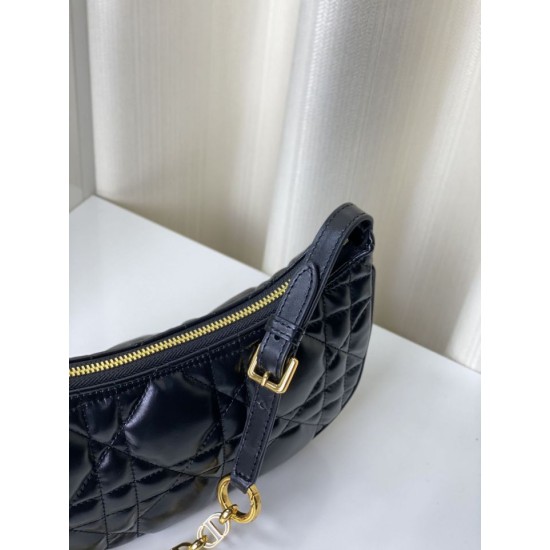 Replica Christian Dior CD Lounge Bag Supple Macrocannage Black Fake Christian Dior CD Lounge Bag Supple Macrocannage Black Replica