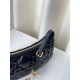 Replica Christian Dior CD Lounge Bag Supple Macrocannage Black Fake Christian Dior CD Lounge Bag Supple Macrocannage Black Replica