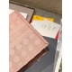 Fake Christian Dior Small Book Tote Bag Cannage Embroidery Pink Replica