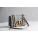 Fake Christian Dior Small Caro Bag Cannage Calfskin Cloud Blue Replica Replica Christian Dior Small Caro Bag Cannage Calfskin Cloud Blue